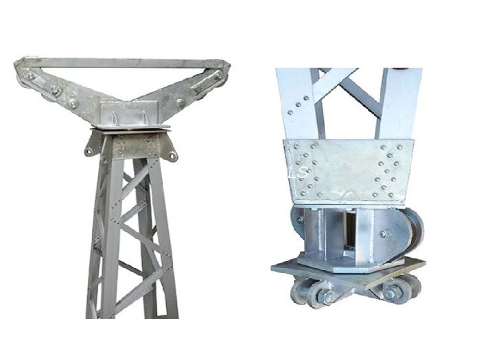 Orodja za postavitev stolpa v slogu okvirja Notranja viseča rešetka Gin Pole Derrick Crane