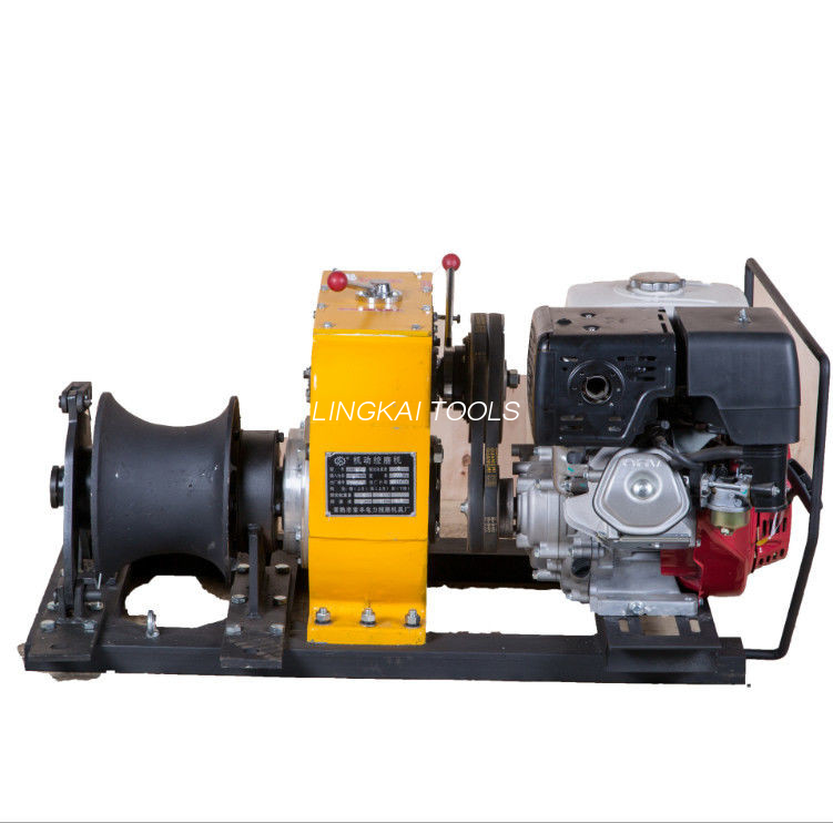 Power Construction Prenosni Capstan Vitel, nastavitev dvigalnega droga 8-tonski vitel