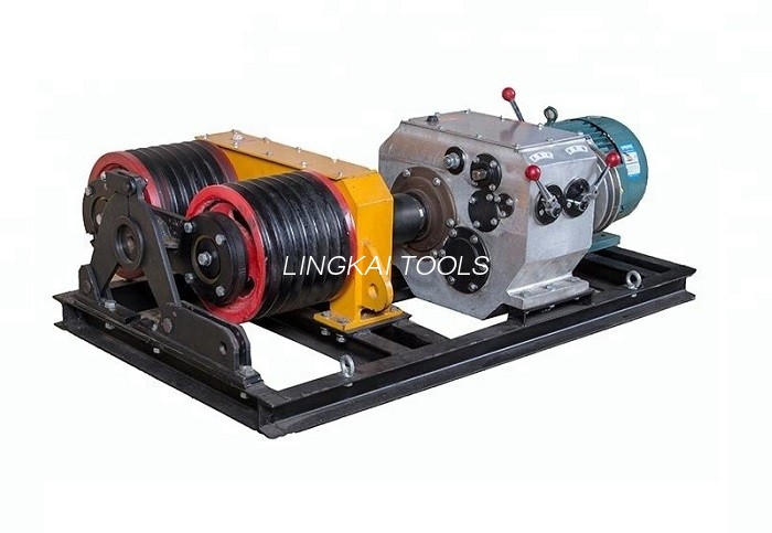 Dvojni Capstan Mortor 5 tonski vitel 50KN Power Construction z električnim motorjem
