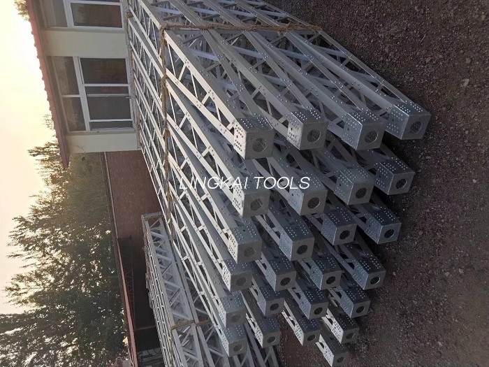 Orodja za postavitev stolpa nadzemne žice ISO CE iz aluminijeve zlitine Delovna ploščad v slogu okvirja