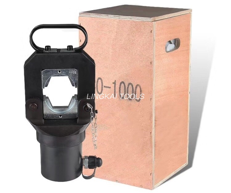 CO-1000 Varnostna oprema stolpa hidravličnega kompresorja 55T Hexagon Crimping Range 400-1000mm2