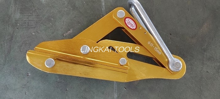 Optična konstrukcija Come Along Clamps Žične ročice za OPGW kabel Come Along